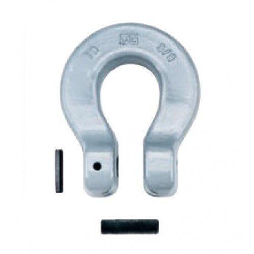 Crosby S-1325A Grade 100 Chain Coupler Omega Link  The chain coupler features a user-friendly locking mechanism that allows for effortless installation and removal without the need for any special equipment.