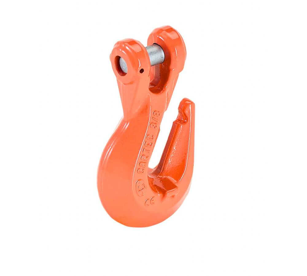 Cartec Grade 100 Alloy Steel these Made in Italy Grab Hooks have a sleek design and are very popular as chain end fittings.