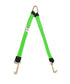 2" x 36" V-Bridle Strap w/Mini J-Hooks.  Comes in Hi-Vis safety Green diamond Weave webbing.  Strong abrasion resistant.