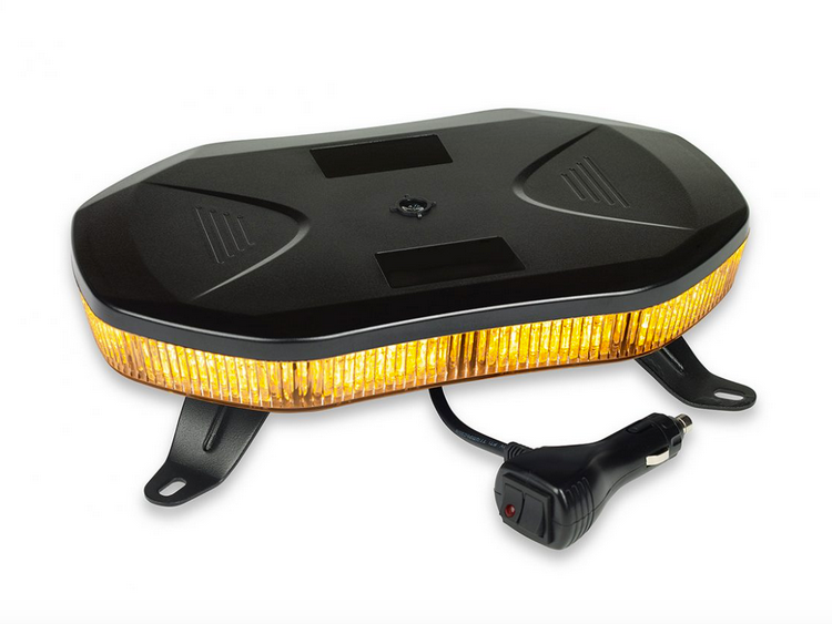 11″ LED Amber Mini Rooftop Light Bar from Custer Products available for sale at www.baremotion.com
