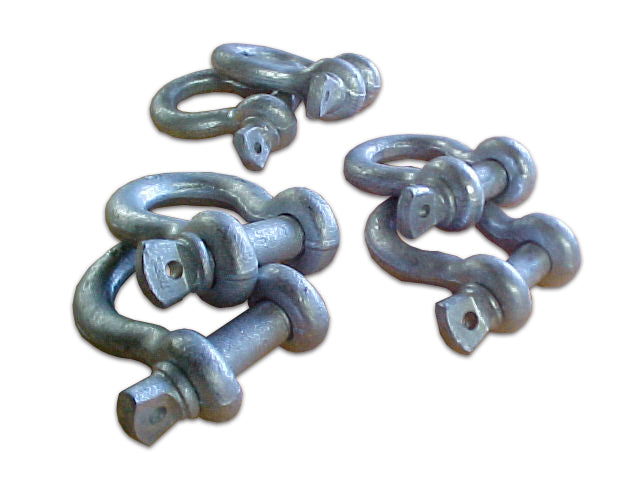 This Screw Pin Anchor Shackle Kit comes with 6 Drop Forged Shackles.