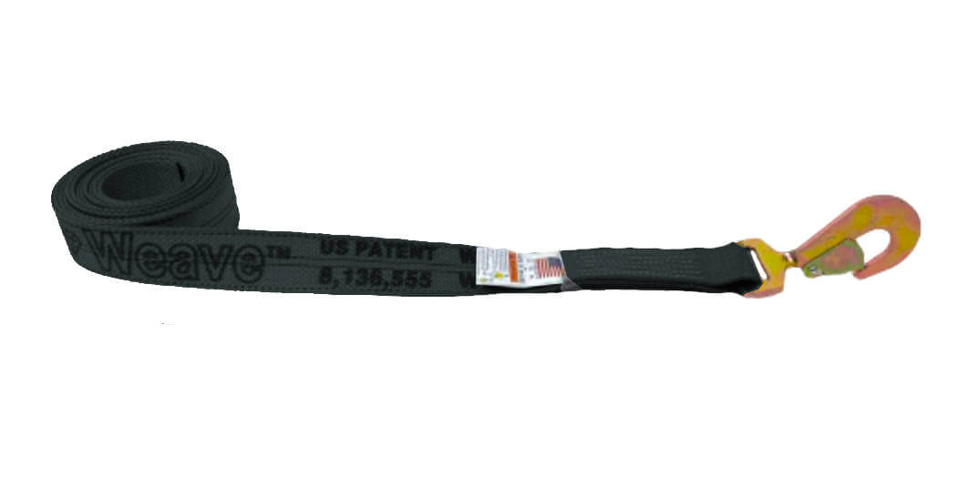 Black straps mainly used as replacement tie-down straps for the 8-point system.