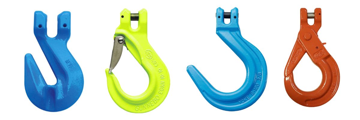 The 4 Main Lifting Hooks Used in Grade 100 Rigging Applications