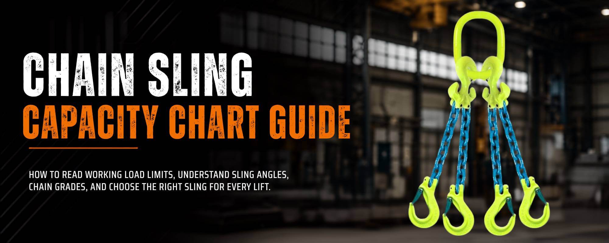 Alloy Chain Sling Size Guide: How to Choose the Right Chain Diameter