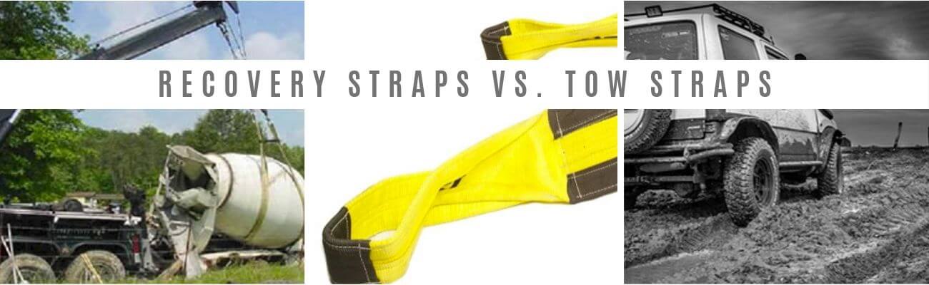 Recovery Strap vs Tow Straps