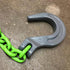 3/8" Grade 100 Hi-Vis Chains SGF | Grab & Foundry Hook