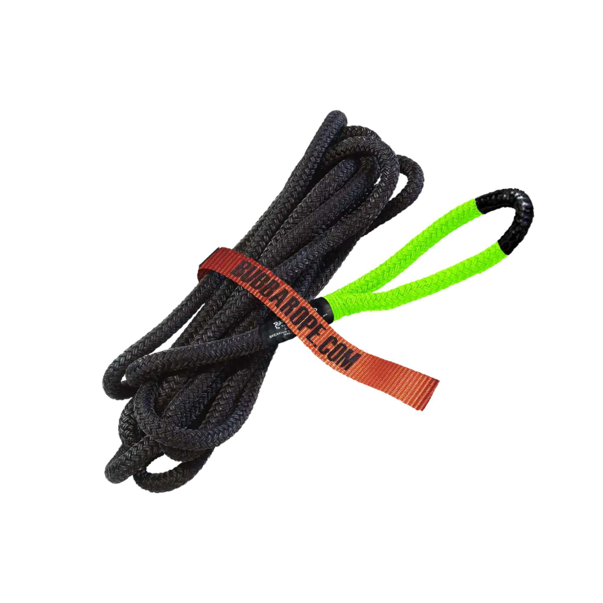 Kinetic Recovery Rope - Hi-Vis green bubba rope