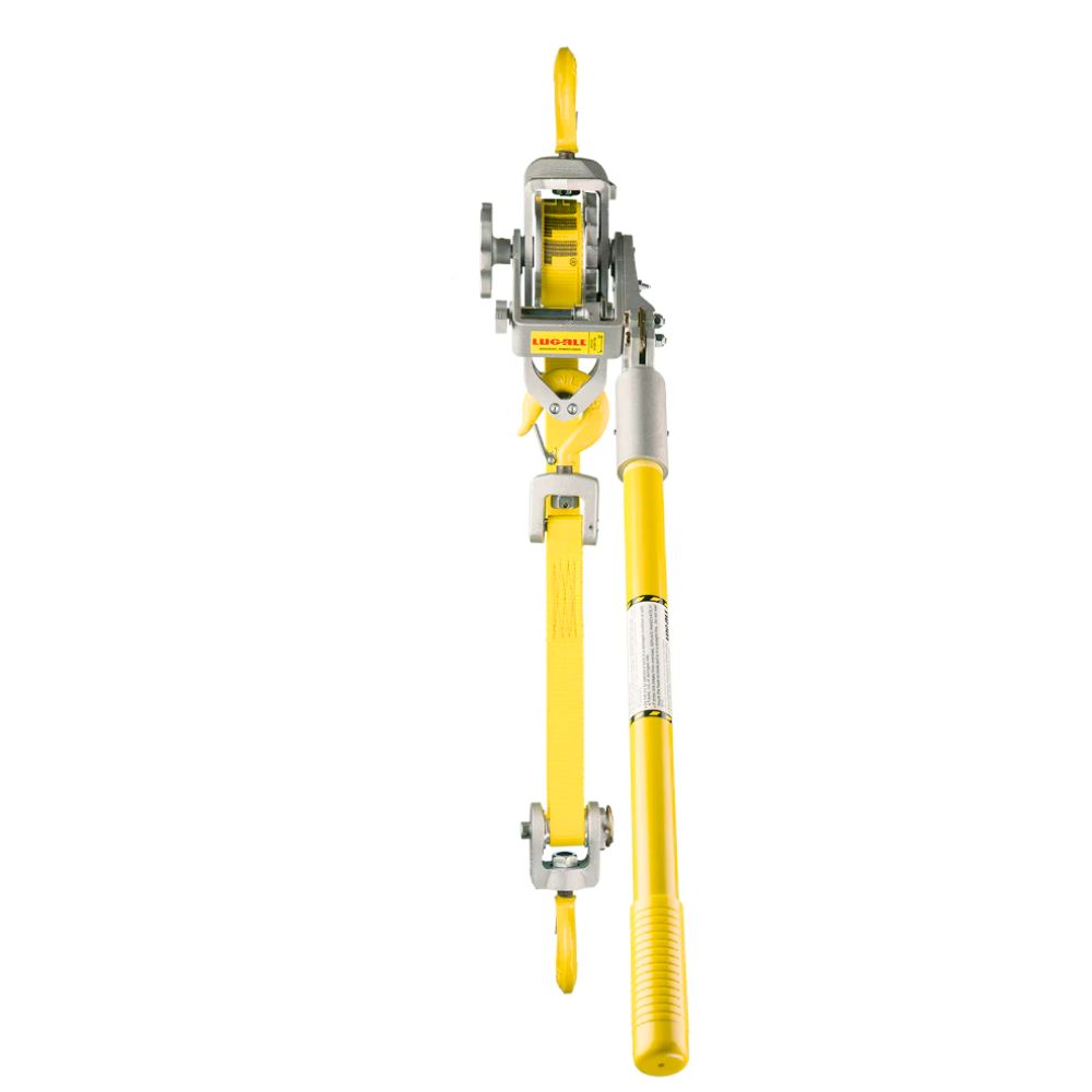Lug All 1 Ton Web Strap Hoist-2-A