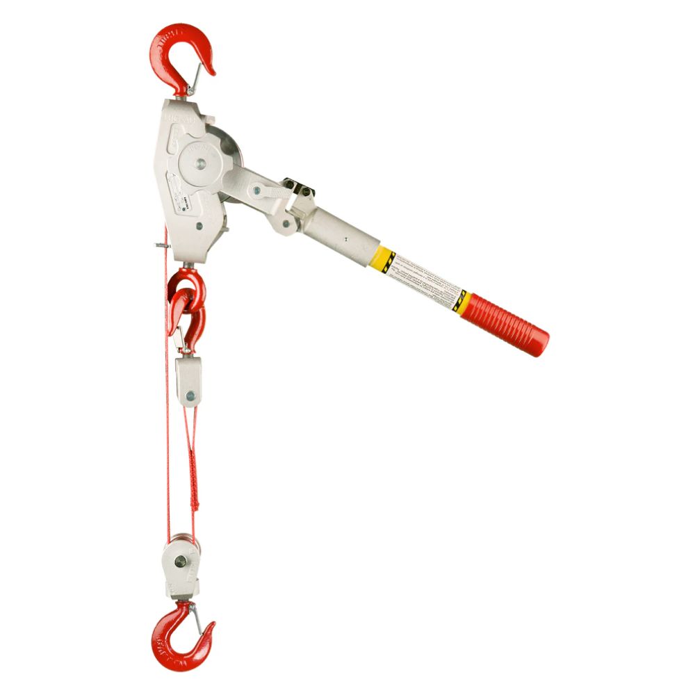 Lug All 1 1/2 Ton Web Strap Hoist w/ Eye Bolt Main Frame-25-i 