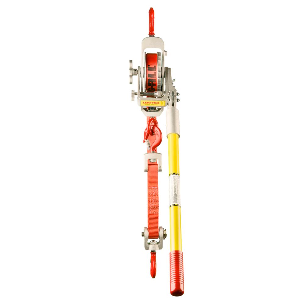 Lug All 1 1/2 Ton Web Strap Hoist-35-A