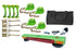 8-Point Tie Down Kit with Hi-Vis Green Straps & Lithium Powered Light Duty Tow Light.