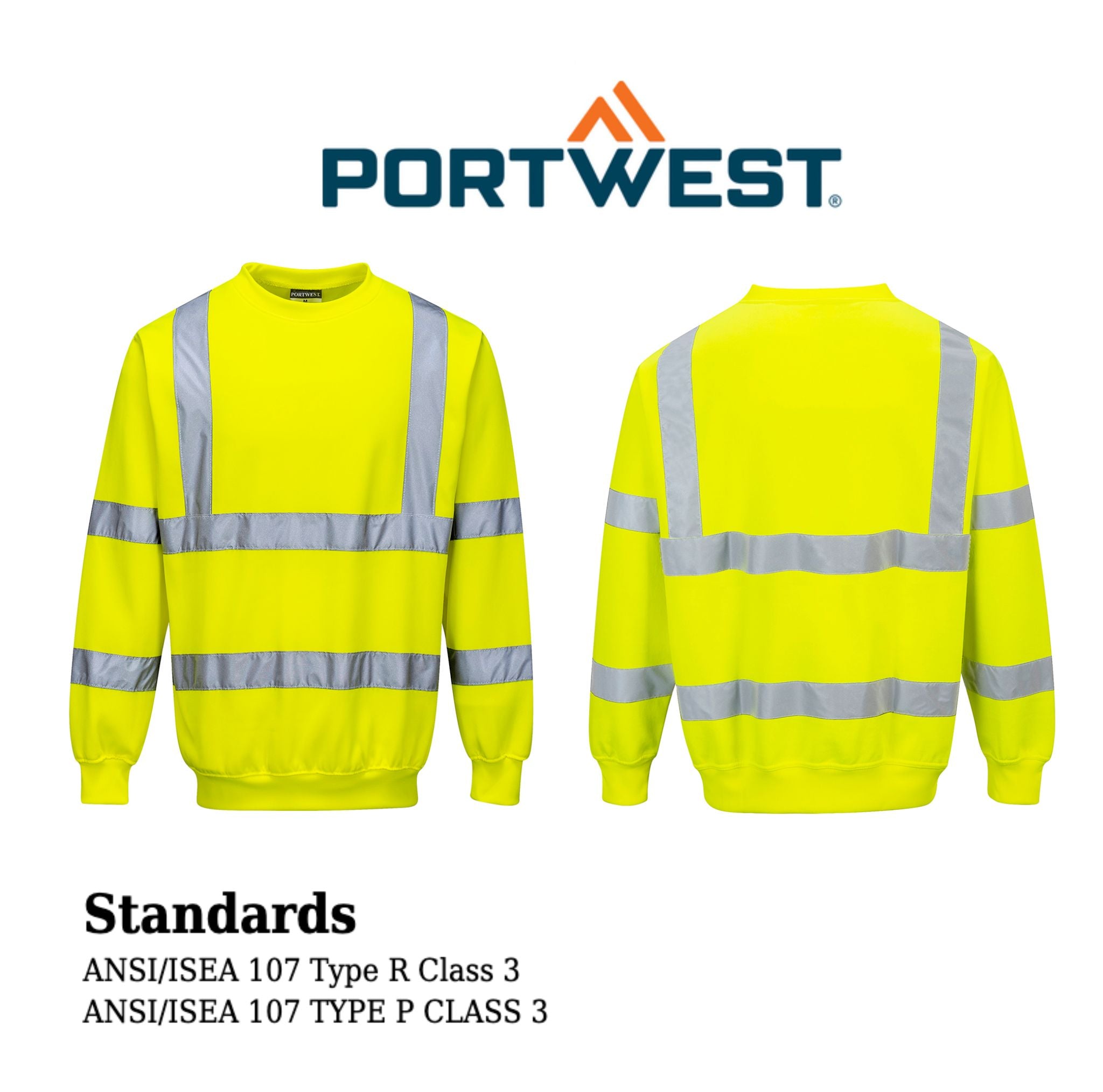 Portwest B303 Hi-Vis Sweatshirt