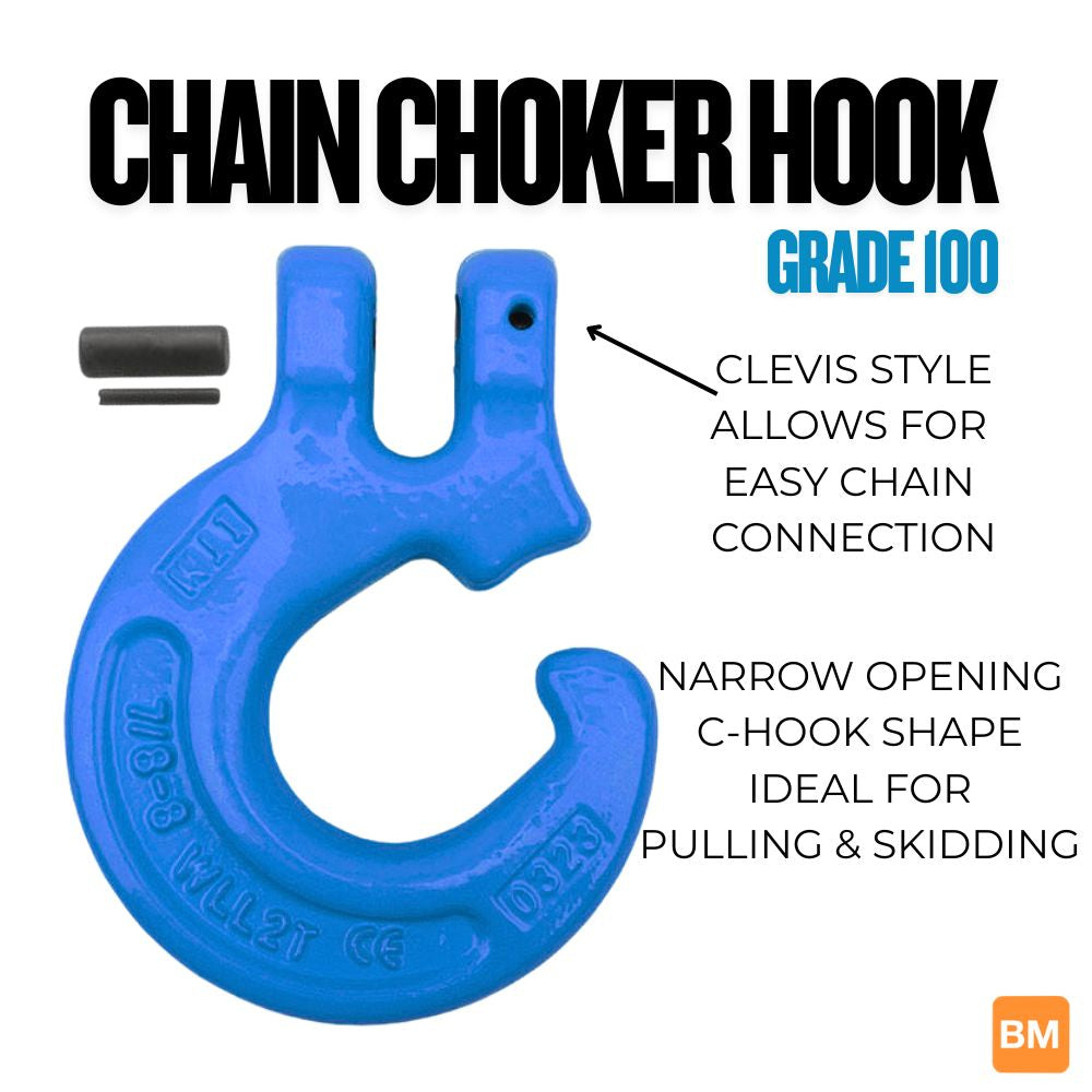 Grade 100 Logging Choker Chain with Master Link