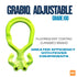 Adjustable master link Grabiq, fluorescent coating.  Gunnbeo brand available at Baremotion