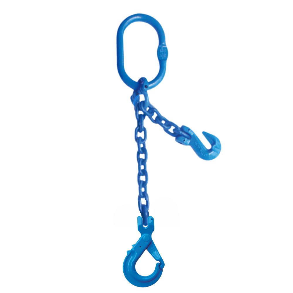 Adjustable Single Leg Chain Sling Grade 100 | Locking Hook