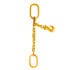Grade 80 Single Leg adjustable Chain Slings with Master/Oblong Link.