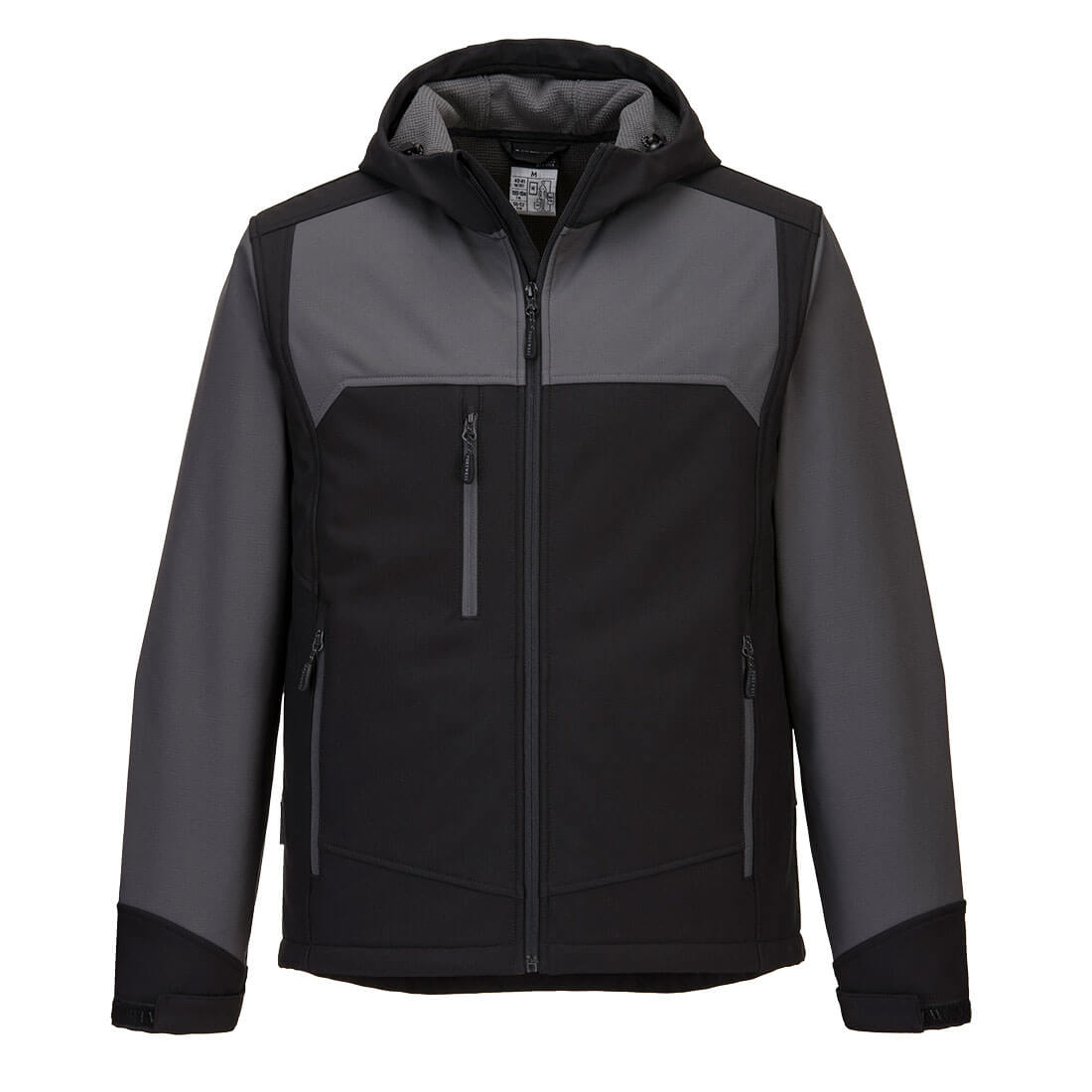 This Softshell Jacket is expertly crafted with an innovative ripstop fabric that is waterproof, breathable, and wind-resistant.