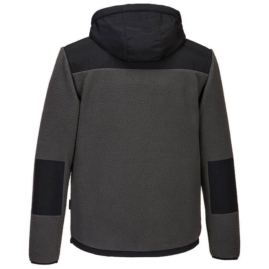 Portwest KX371 - KX3 Borg Fleece Black Gray.  Modern fit for warmth and comfort.  Dark Gray.  Available for purchase at baremotion.com