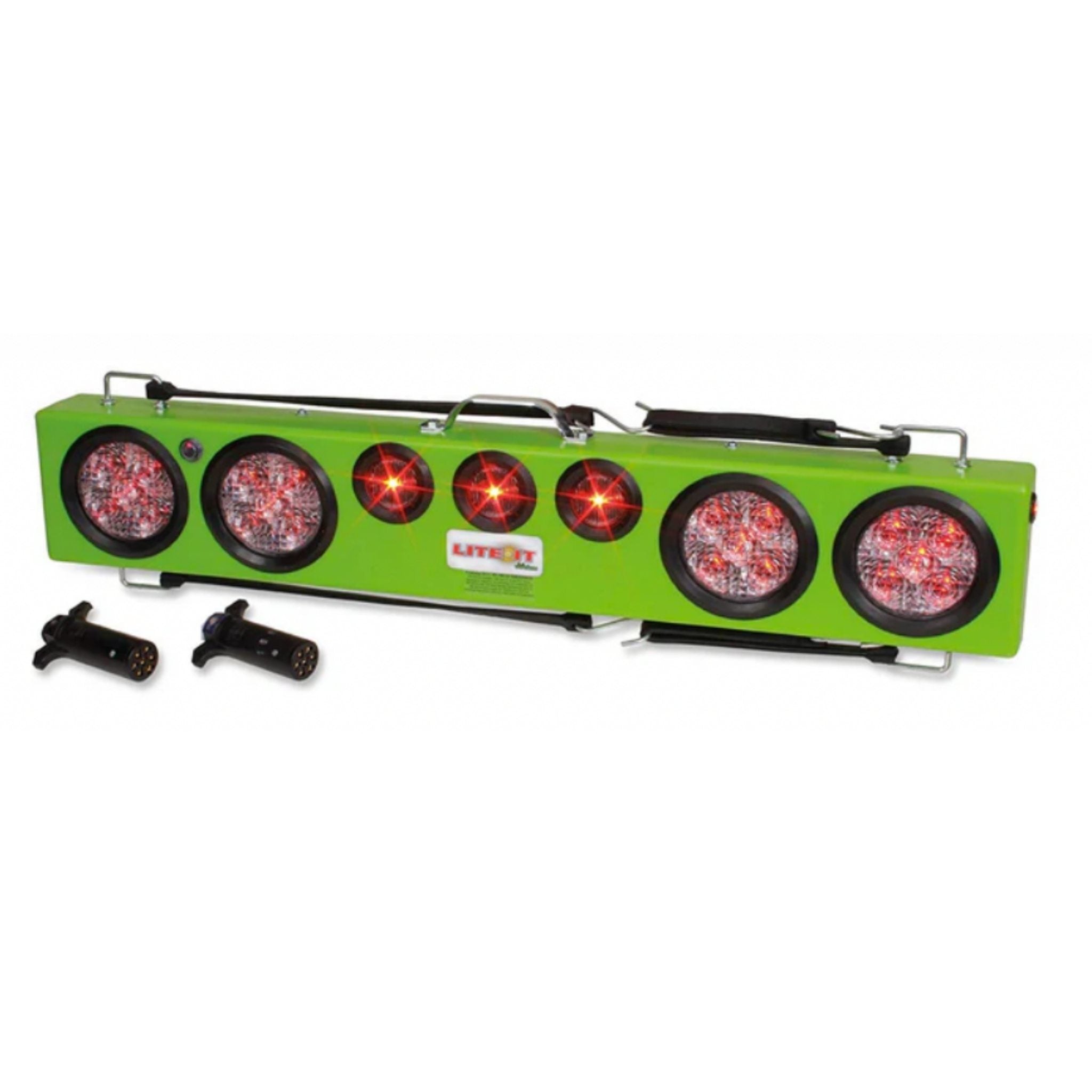 Lite-it Wireless 36″ Towing Light Bar – Wireless LED Tow Light in green housing case