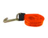 2" x 10' made with strong and durable Diamond Weave webbing. Fits any 2" ratchet and is assembled in the USA.  Orange