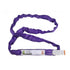Purple round polyester sling made in the USA with endless-loop design
