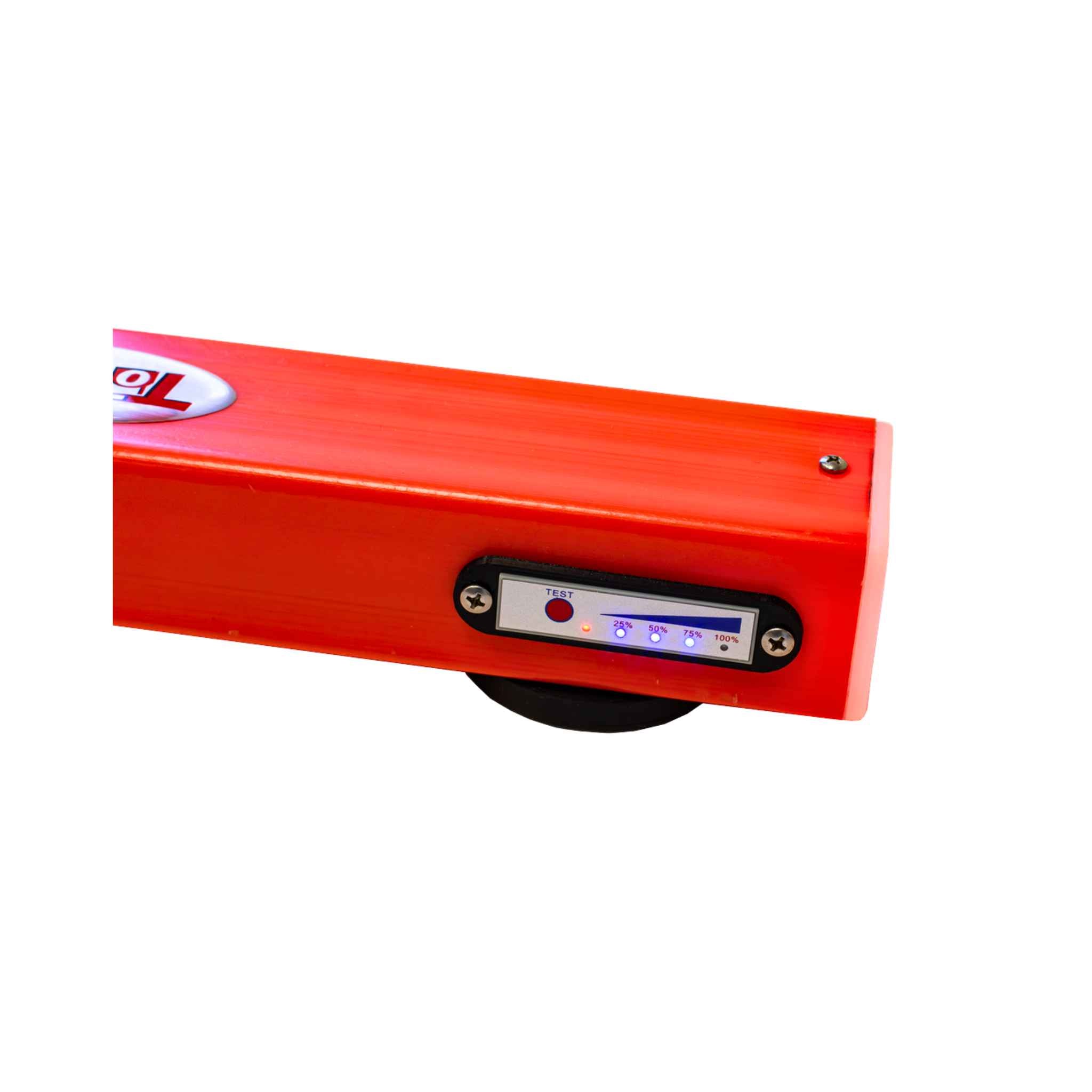 TowMate Saber Wireless Tow Light Bar showing lithium power 