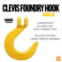 Grade 80 Single Leg Lifting Chain Slings | Foundry Hook