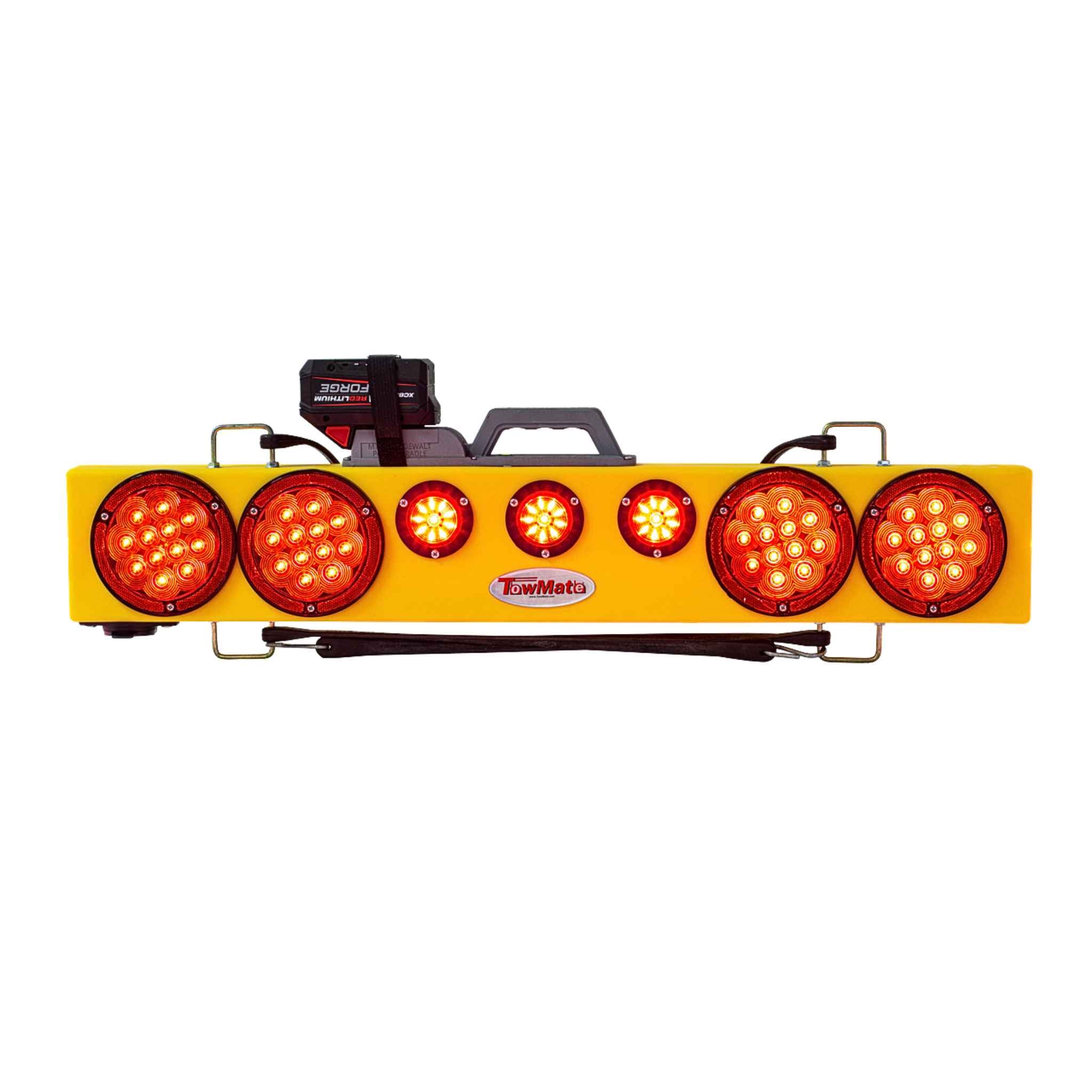 TowMate TM36MDW Wireless Tow Light Bar – M18 & M20V Battery Powered