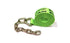 Hi-Vis Green Tie-down strap with chain extension