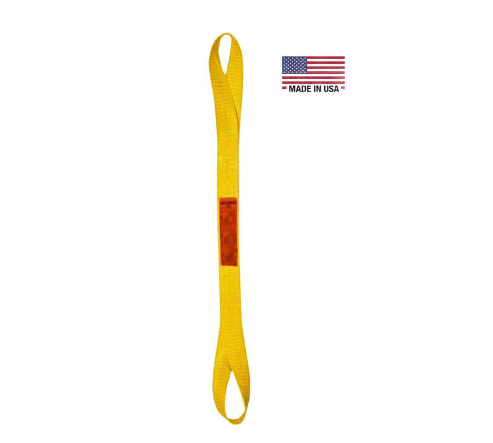Polyester Synthetic Lifting Web Slings&nbsp; Type 4 with Twisted Eye &amp; Eye
