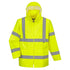 Stay dry and visible with this ANSI Class 3 waterproof and practical Hi-Vis Rain Jacket.