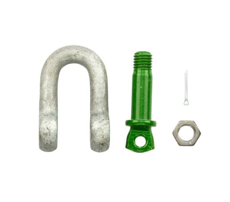 Van Beest Green Pin G-4153 Dee Chain Shackle with a bolt and pin