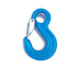 The Yoke Grade 100 Eye Sling Hook with Latch comes equipped with a safety latch to ensure secure lifting.  Available in several sizes at baremotion.com