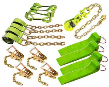 G70 5/16 X 2' Tow Chain With J-Hooks – Perfect For Flatbed Wreckers & Rollback Trucks