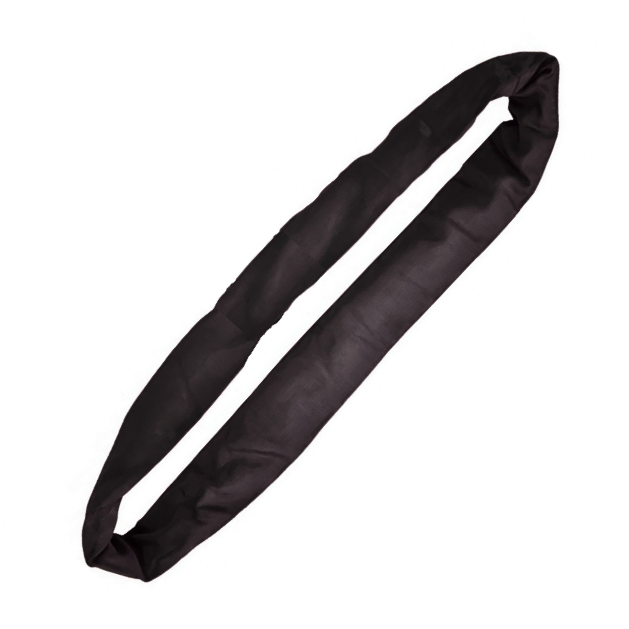 Black endless loop sling for heavy lifting