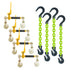 1/2" Chain Binder Kit GR100 Hi-Vis USA Chain Foundry Hook & Peerless Binders
