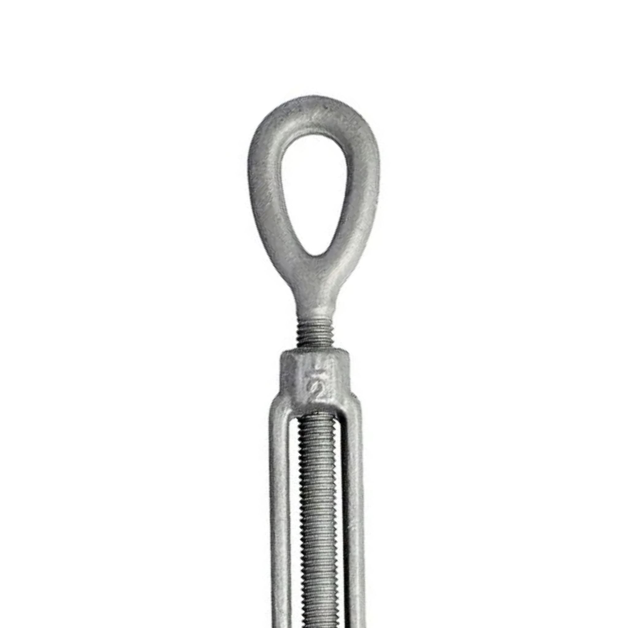 close up of an eye end turnbuckle