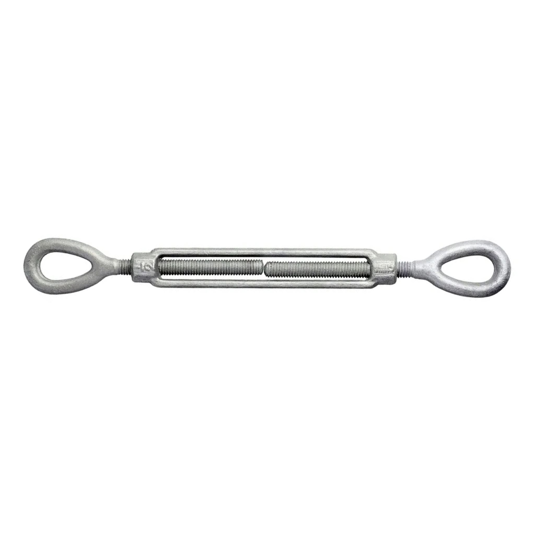 Eye-eye turnbuckle hot dip galvanized