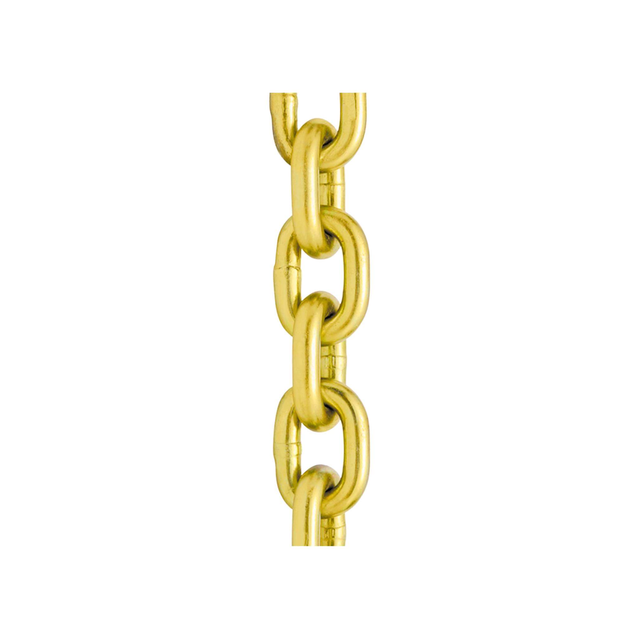 Grade 70 transport chain - Gold Chromate color