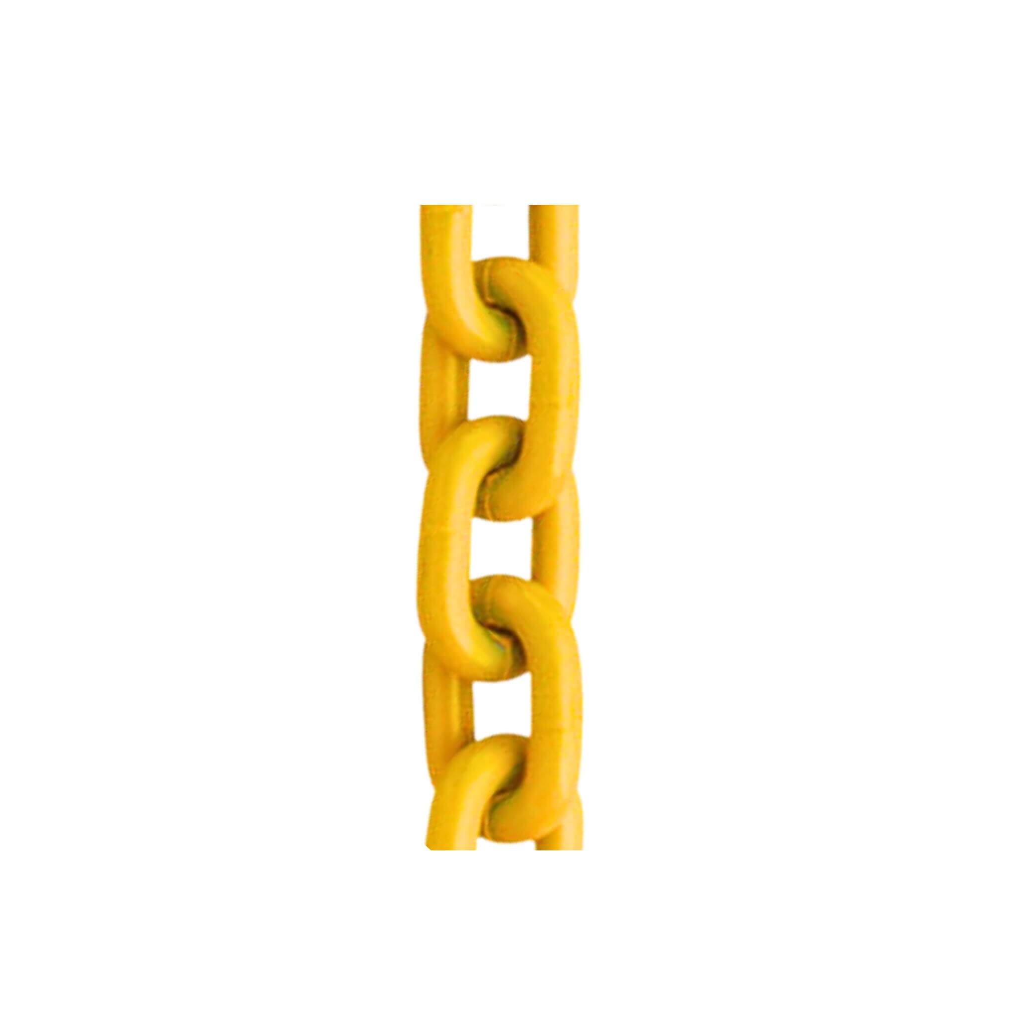 Grade 80 Alloy Chain coated yellow finish