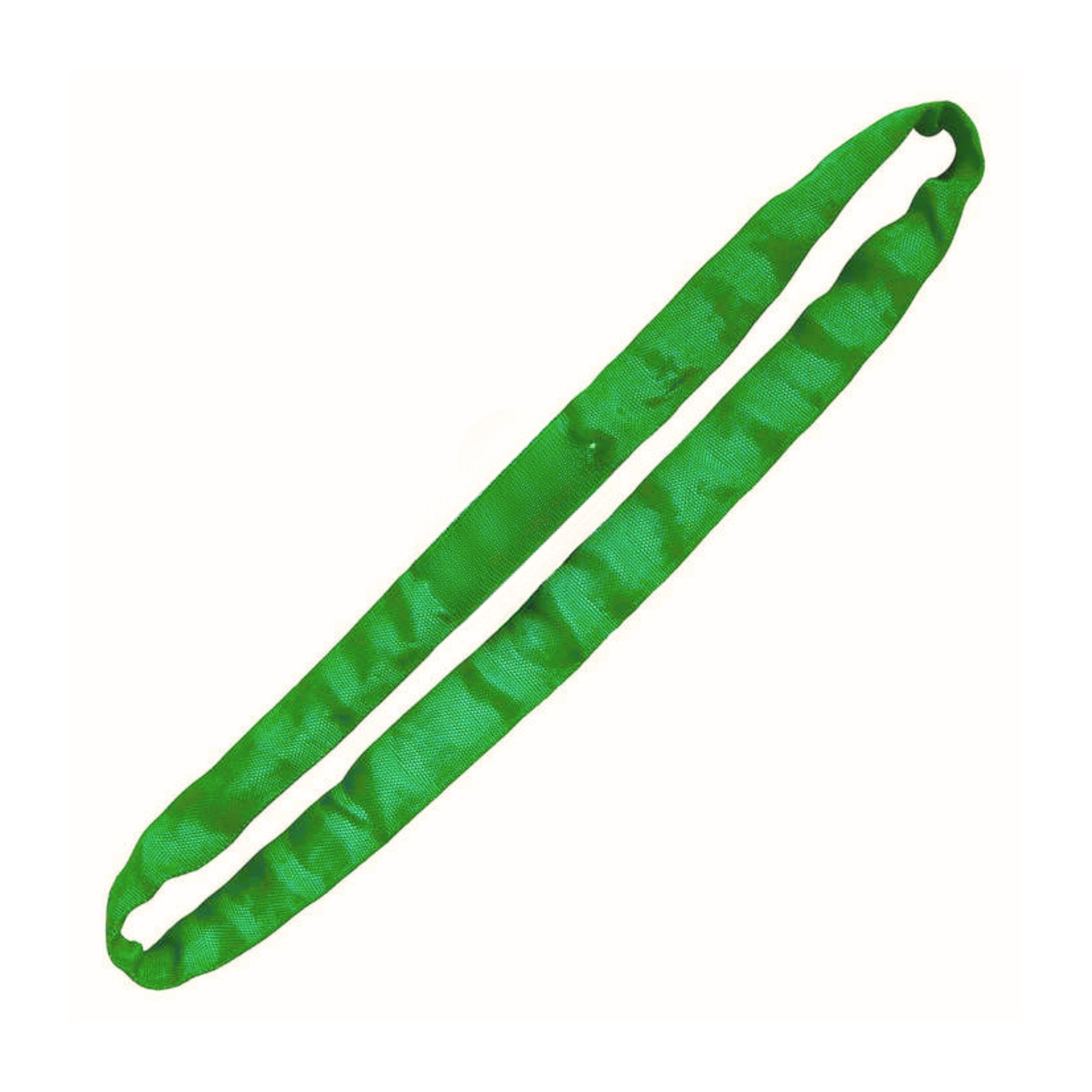 Green polyester synthetic round lifting sling