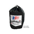 Black mesh duffel bag with Bubba Rope logo on a white background