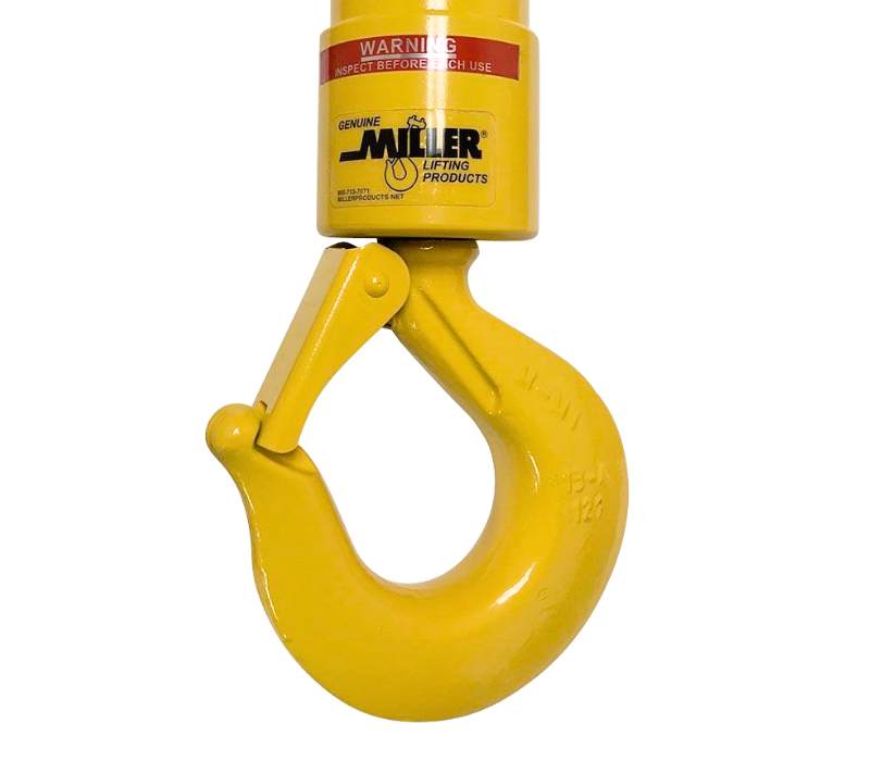 Miller Lifting Thrust Bearing Jaw & Hook Swivel Type E-185