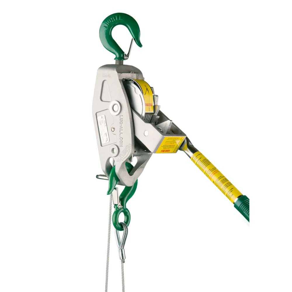 Lug All 3/4 Ton Cable Hoist w/ Rapid Lowering 125-R