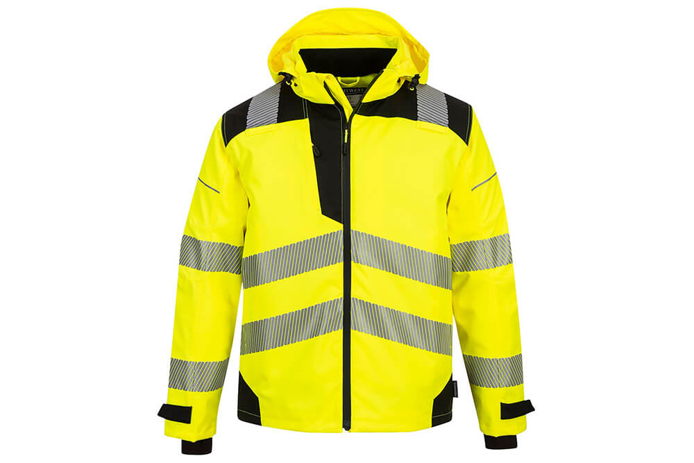 PW360 Portwest  high quality rain jacket.sleek design provides the perfect balance of fashion and functionality. Prepare for inclement weather with this Ansi Class 3 Rain Jacket.