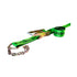 Green 4" Heavy-Duty SPIN FREE Ratchet Strap with grade 70 Chain Extensions 