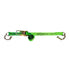 Green 4" Heavy-Duty SPIN FREE Ratchet Strap with Chain Extensions 