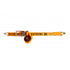 4" Heavy-Duty SPIN FREE Ratchet Strap with Wire hook – Orange EXTREME 6,600 WLL