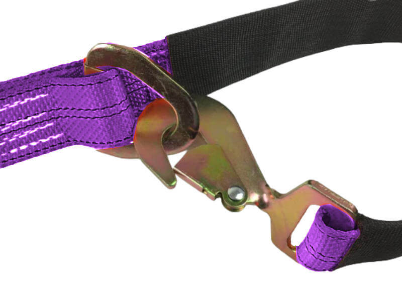 Made with Diamond Weave webbing stitched in the USA, these straps are strong and more abrasion resistant.
