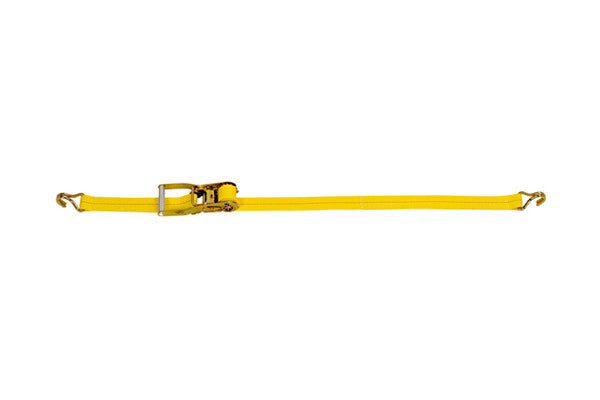 2" x 27' Ratchet Strap with Wire Hook Tie Down